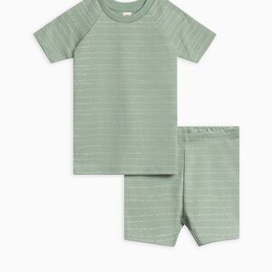 Colored Organics short sleeve jammie set